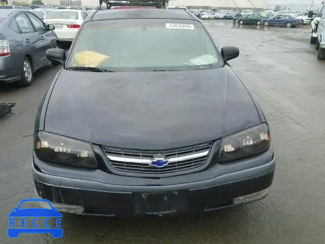 2000 CHEVROLET IMPALA LS 2G1WH55K8Y9141533 image 8