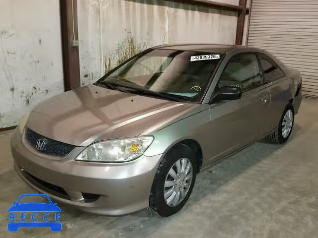 2004 HONDA CIVIC LX 1HGEM22564L011721 image 1