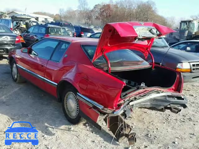 1993 CADILLAC ELDORADO 1G6EL12B9PU601463 image 2