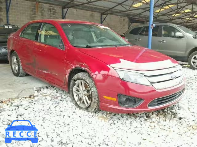 2012 FORD FUSION S 3FAHP0GA6CR256439 image 0