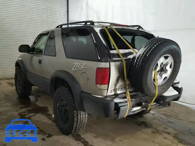 2004 CHEVROLET BLAZER 1GNCT18X84K105303 зображення 2