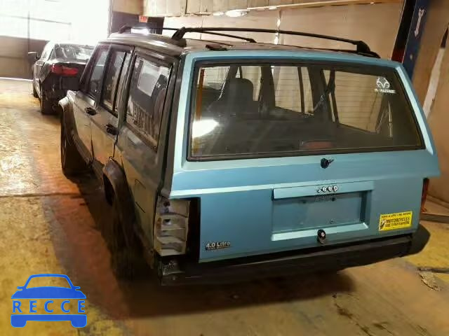 1995 JEEP CHEROKEE S 1J4FJ68S7SL513855 зображення 2