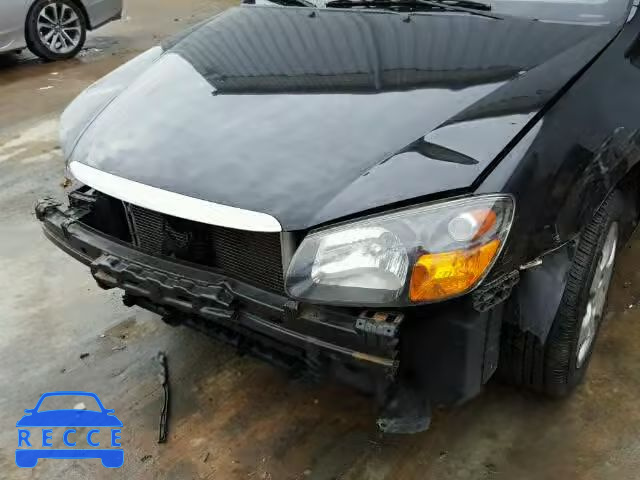 2009 KIA SPECTRA EX KNAFE222095620379 image 9