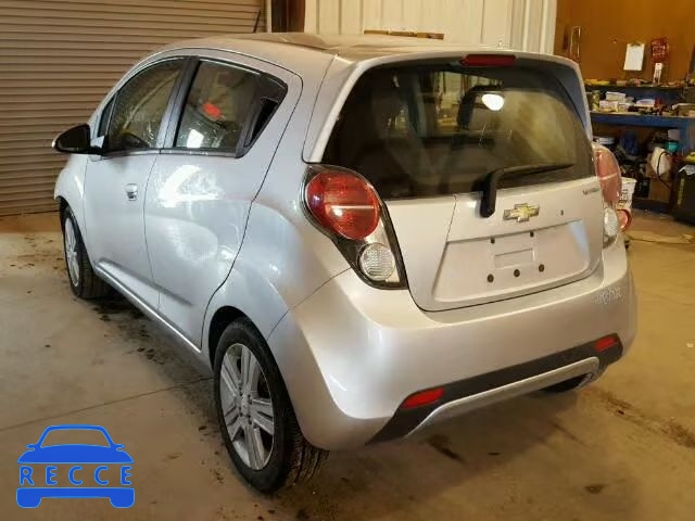 2014 CHEVROLET SPARK 1LT KL8CD6S92EC538083 image 2