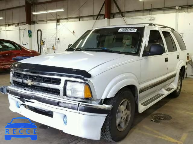 1996 CHEVROLET BLAZER 1GNDT13W6T2212769 image 1