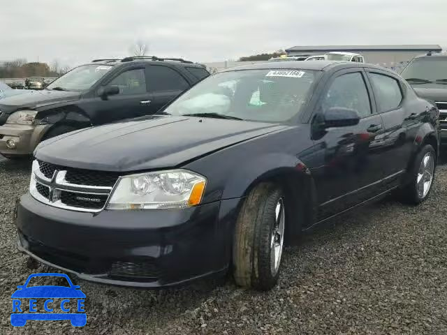 2011 DODGE AVENGER MA 1B3BD1FB7BN561167 зображення 1