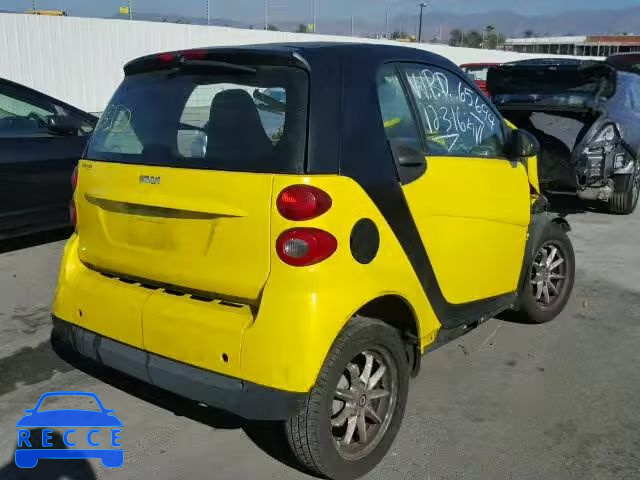 2008 SMART FORTWO WMEEJ31X78K095612 зображення 3