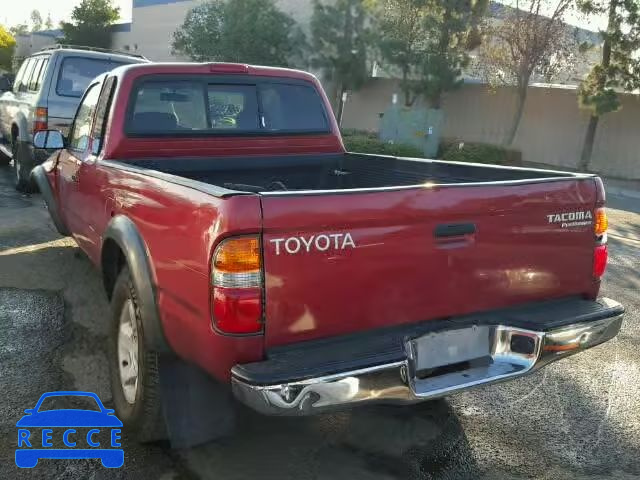 2001 TOYOTA TACOMA XTR 5TESM92N31Z799977 image 2