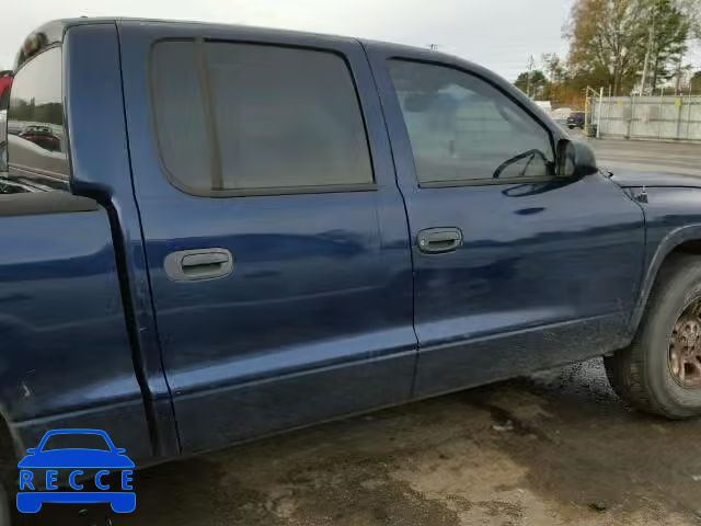 2003 DODGE DAKOTA QUA 1D7HL38X63S114354 Bild 9