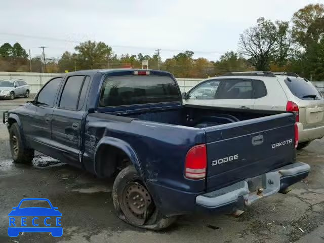 2003 DODGE DAKOTA QUA 1D7HL38X63S114354 image 2