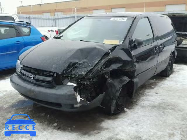 2000 TOYOTA SIENNA CE 4T3ZF19C0YU298579 image 1