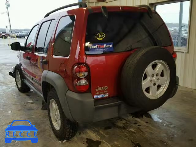 2006 JEEP LIBERTY SP 1J4GL48K46W282047 image 2