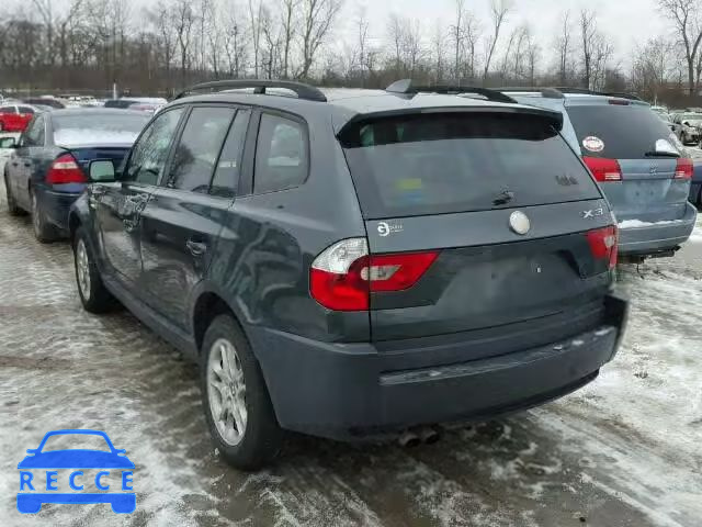 2005 BMW X3 2.5 WBXPA73405WC47418 Bild 2