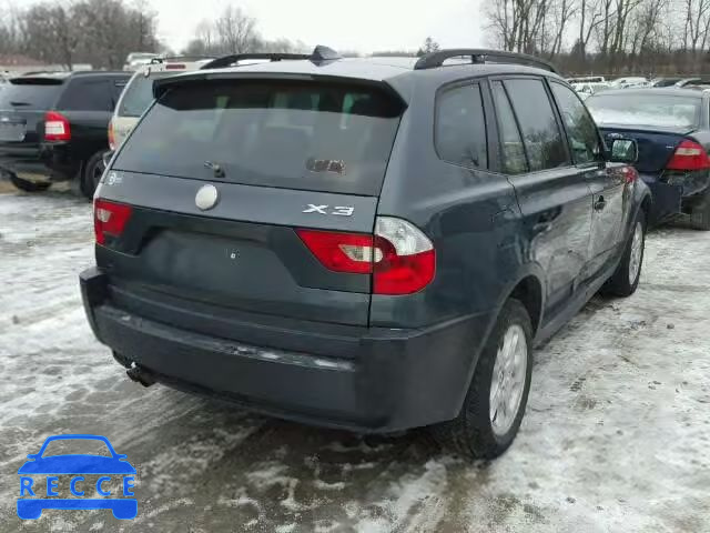 2005 BMW X3 2.5 WBXPA73405WC47418 зображення 3