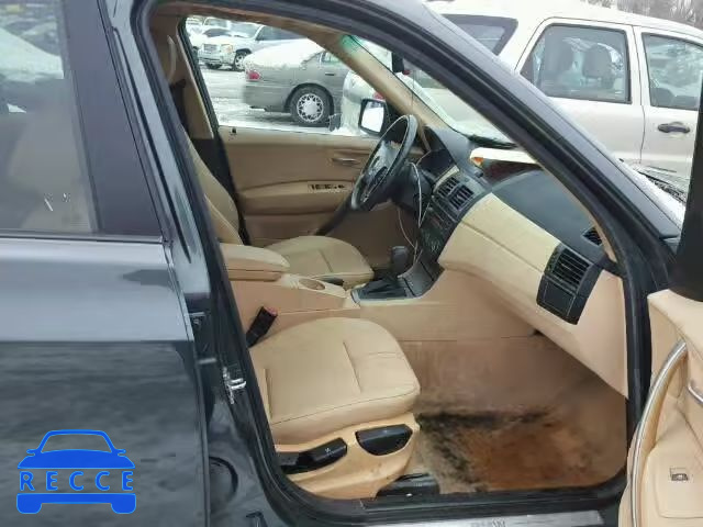 2005 BMW X3 2.5 WBXPA73405WC47418 зображення 4