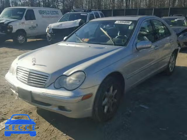 2002 MERCEDES-BENZ C240 WDBRF61J62F260451 зображення 1