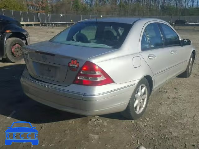 2002 MERCEDES-BENZ C240 WDBRF61J62F260451 image 3