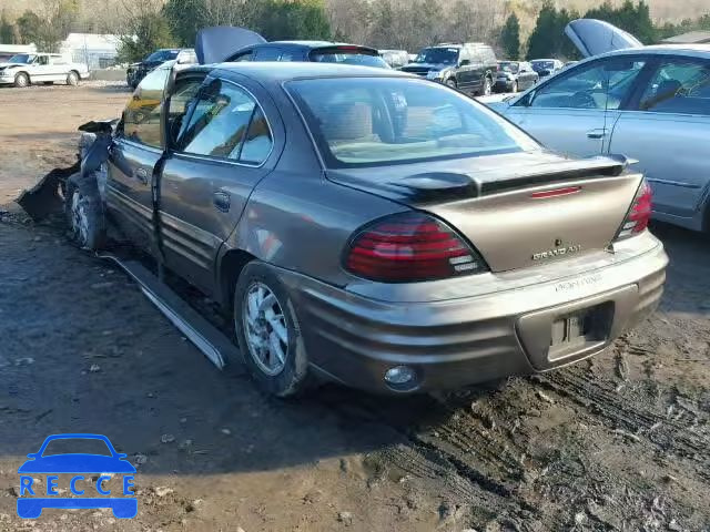 2001 PONTIAC GRAND AM S 1G2NF52E81M592711 image 2