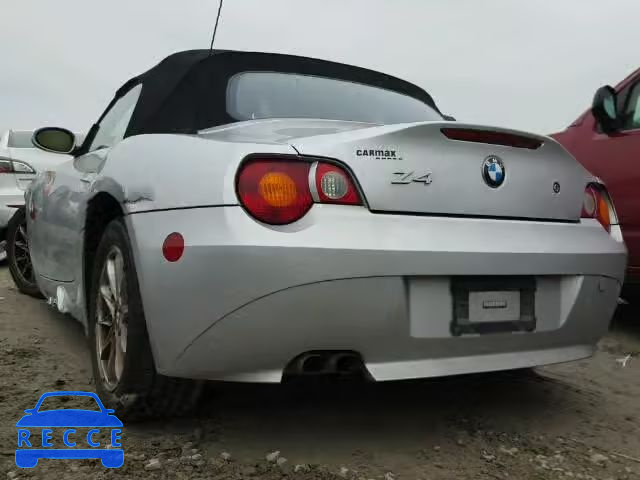 2003 BMW Z4 2.5I 4USBT334X3LR63372 зображення 2