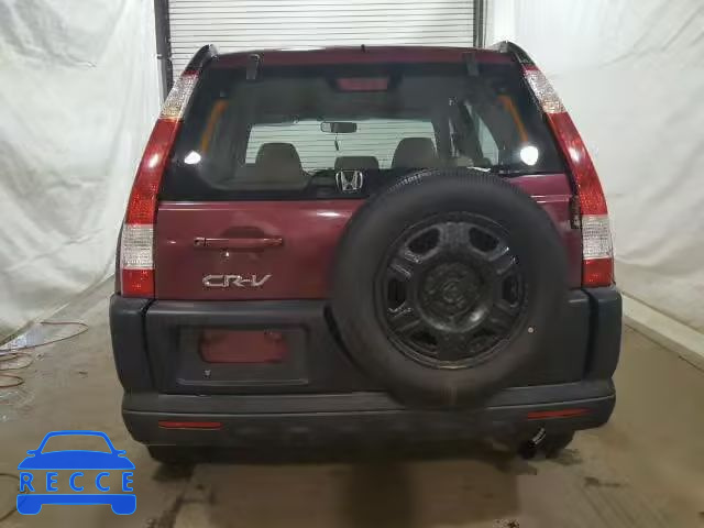 2006 HONDA CR-V LX SHSRD78566U431420 зображення 9