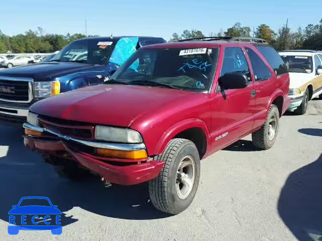 2004 CHEVROLET BLAZER 1GNCS18XX4K152240 image 1