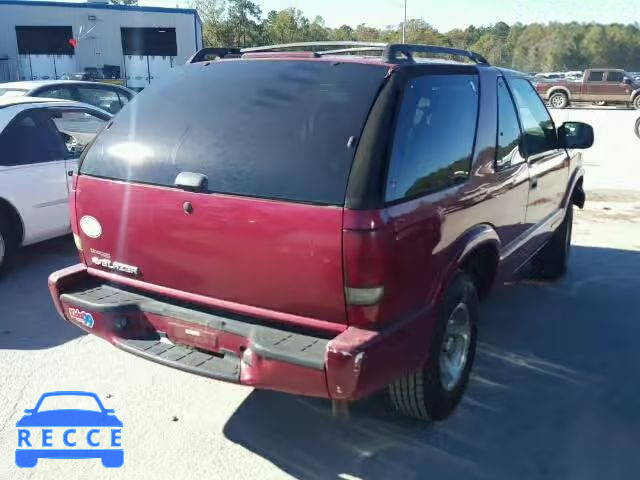 2004 CHEVROLET BLAZER 1GNCS18XX4K152240 image 3