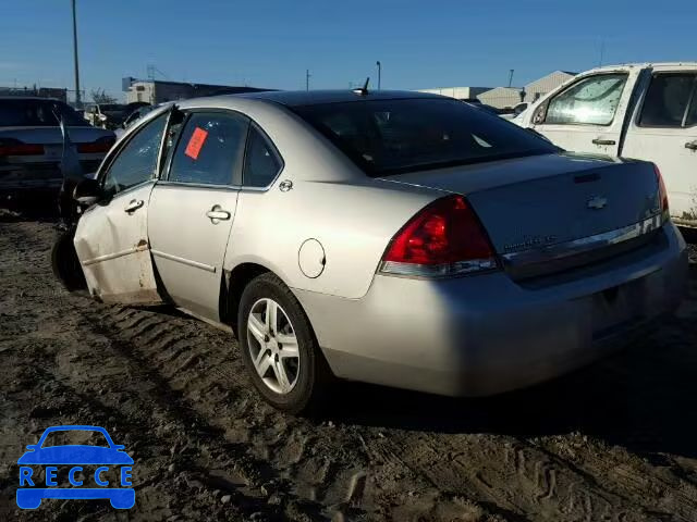 2008 CHEVROLET IMPALA LS 2G1WB58K289201707 image 2