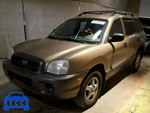 2001 HYUNDAI SANTA FE KM8SB82B01U120404 Bild 1