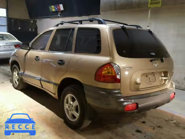 2001 HYUNDAI SANTA FE KM8SB82B01U120404 image 2