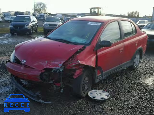 2001 TOYOTA ECHO JTDBT123X10125246 image 1