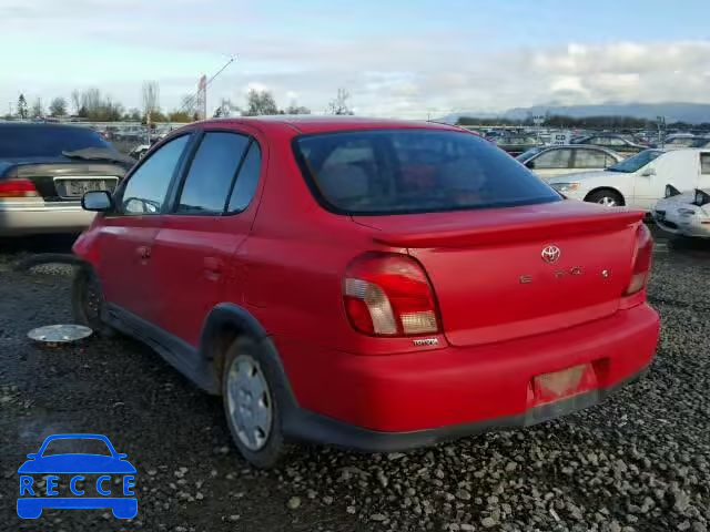 2001 TOYOTA ECHO JTDBT123X10125246 image 2