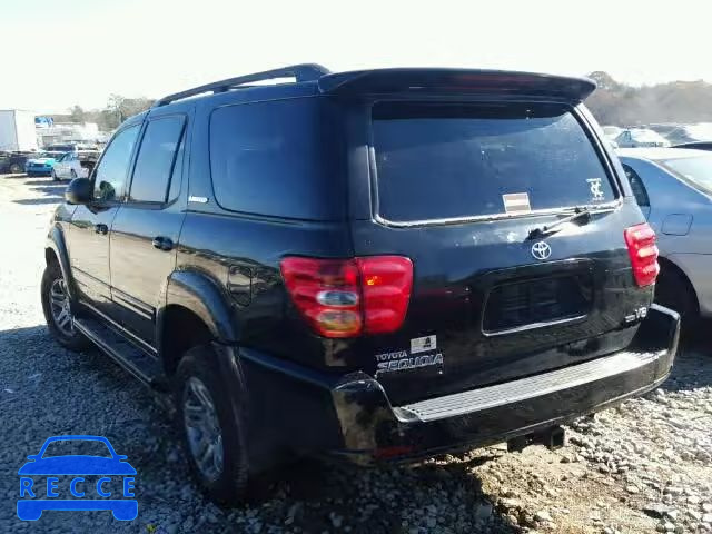 2004 TOYOTA SEQUOIA LI 5TDZT38A94S216333 зображення 2