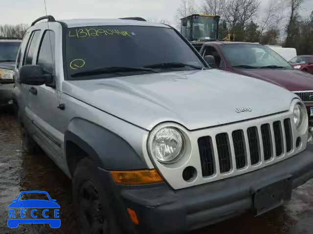 2006 JEEP LIBERTY SP 1J4GL48K76W164073 image 0