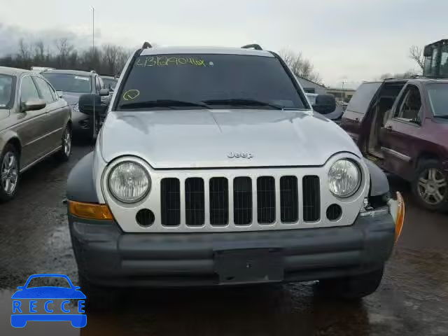 2006 JEEP LIBERTY SP 1J4GL48K76W164073 зображення 9