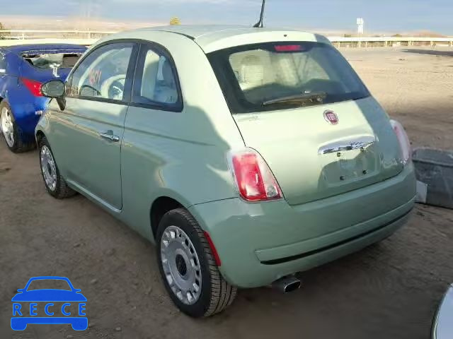 2015 FIAT 500 POP 3C3CFFAR2FT507610 image 2