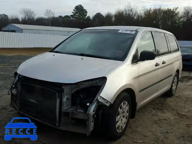 2008 HONDA ODYSSEY LX 5FNRL38208B089457 image 1