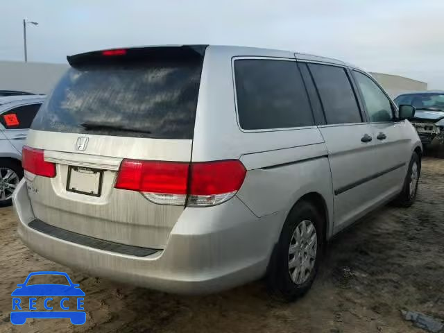 2008 HONDA ODYSSEY LX 5FNRL38208B089457 image 3