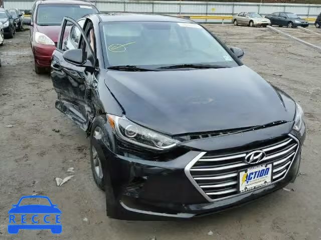 2017 HYUNDAI ELANTRA SE KMHD84LF2HU160205 image 0