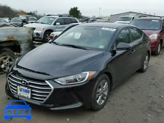 2017 HYUNDAI ELANTRA SE KMHD84LF2HU160205 зображення 1