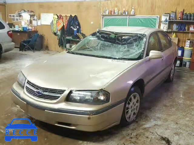 2004 CHEVROLET IMPALA 2G1WF52E449452505 image 1