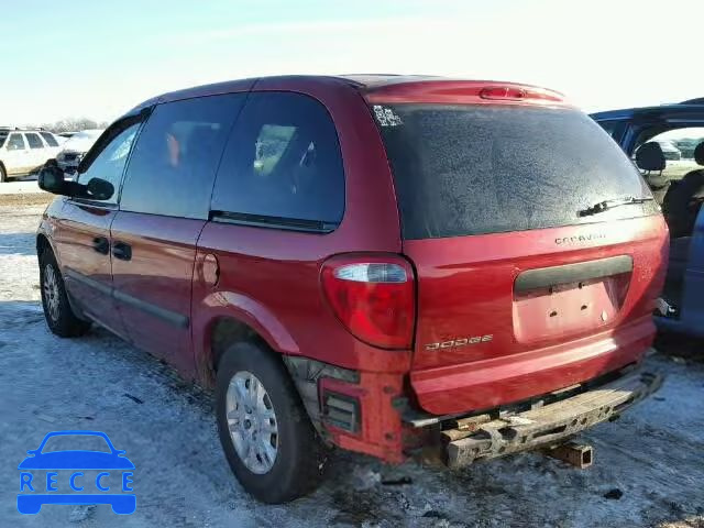 2006 DODGE CARAVAN SE 1D4GP25R16B681010 image 2