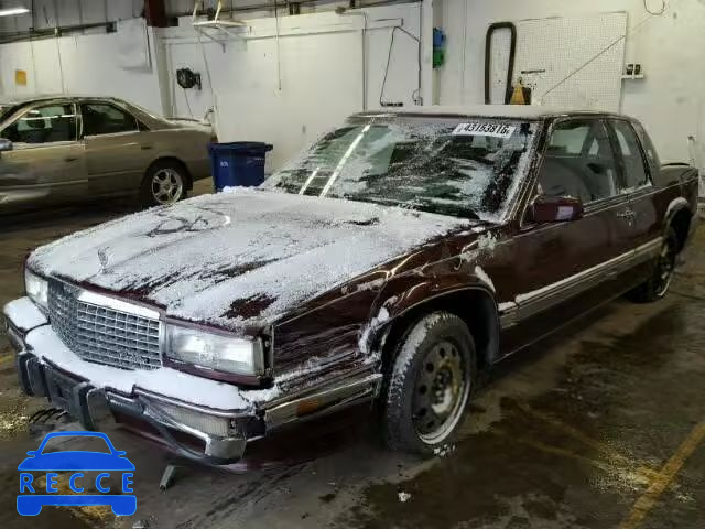 1990 CADILLAC ELDORADO 1G6EL133XLU605393 Bild 1