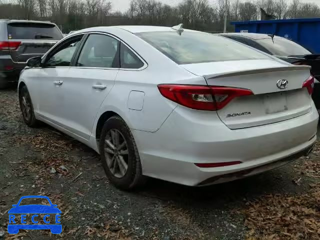 2015 HYUNDAI SONATA SE 5NPE24AF4FH195249 image 2