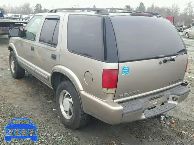 2001 CHEVROLET BLAZER 1GNDT13W21K224608 зображення 2