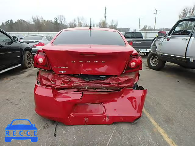 2014 DODGE AVENGER SE 1C3CDZAB4EN148253 image 9