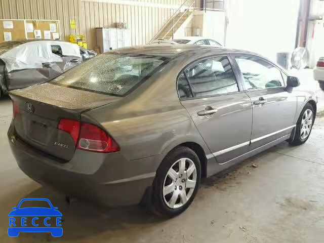 2008 HONDA CIVIC LX 2HGFA16568H334347 зображення 3