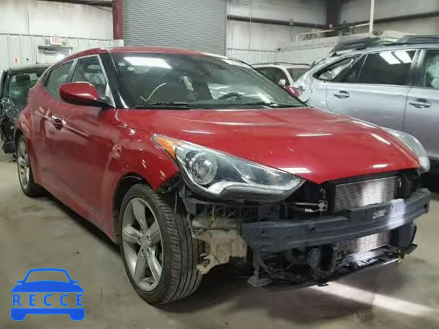 2014 HYUNDAI VELOSTER KMHTC6AD7EU193512 image 0