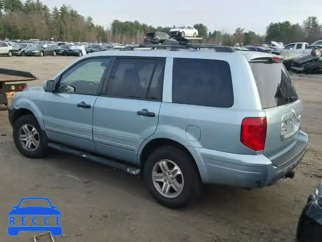 2003 HONDA PILOT EXL 2HKYF18533H533264 image 2