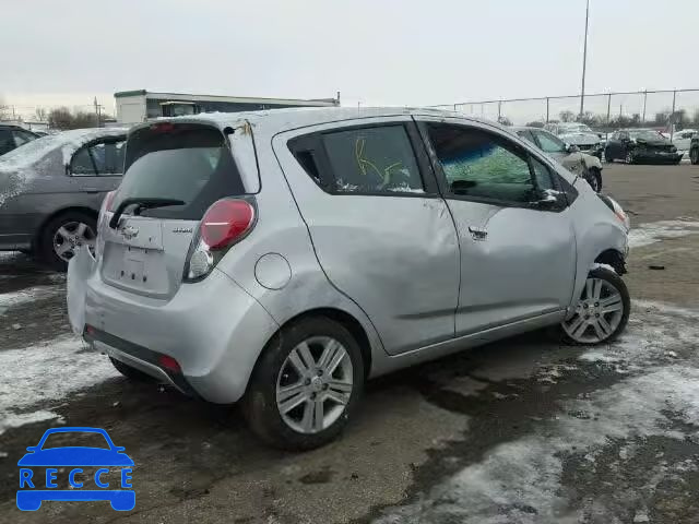 2014 CHEVROLET SPARK 1LT KL8CD6S95EC414051 зображення 3