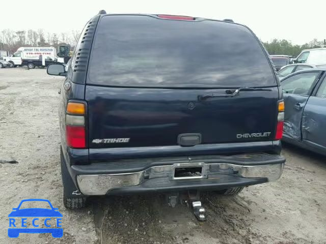 2004 CHEVROLET TAHOE K150 1GNEK13Z14J236194 зображення 9